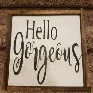 Wood Sign Home Decor
